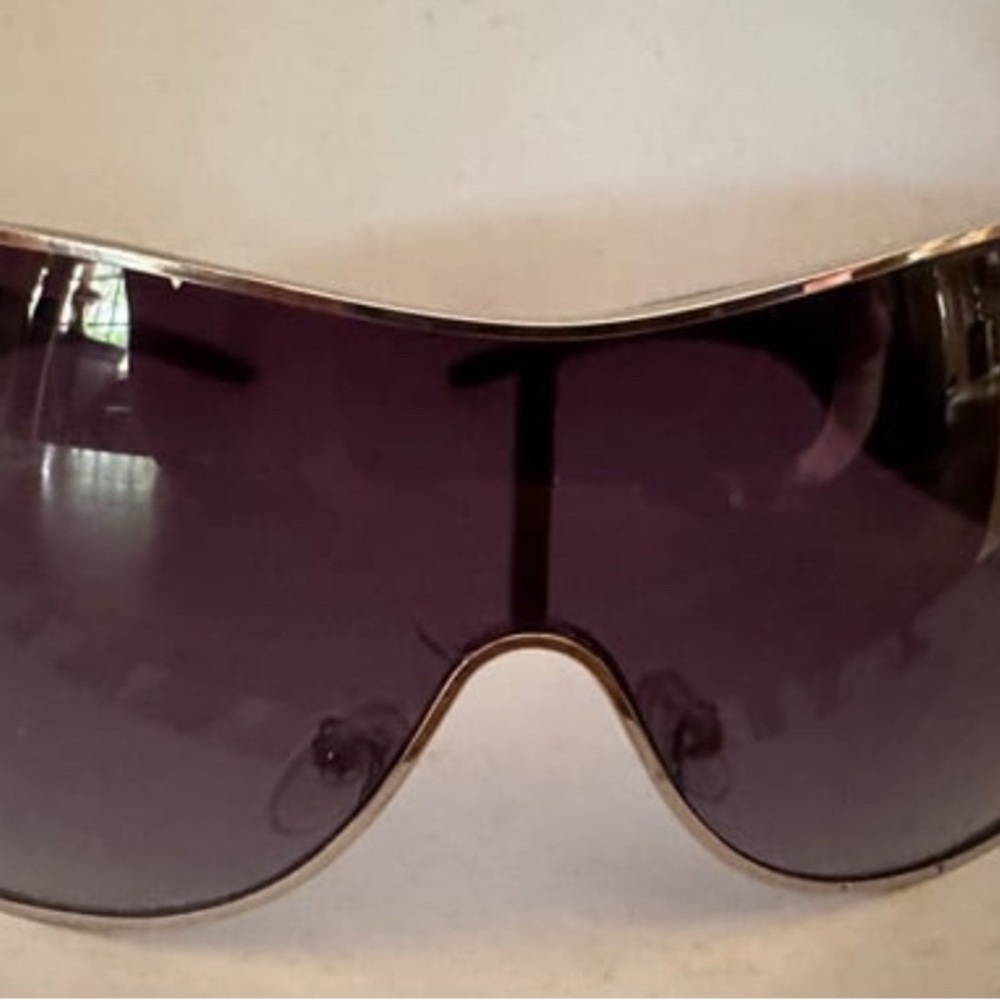 Dolce & Gabbana Black Shield Sunglasses